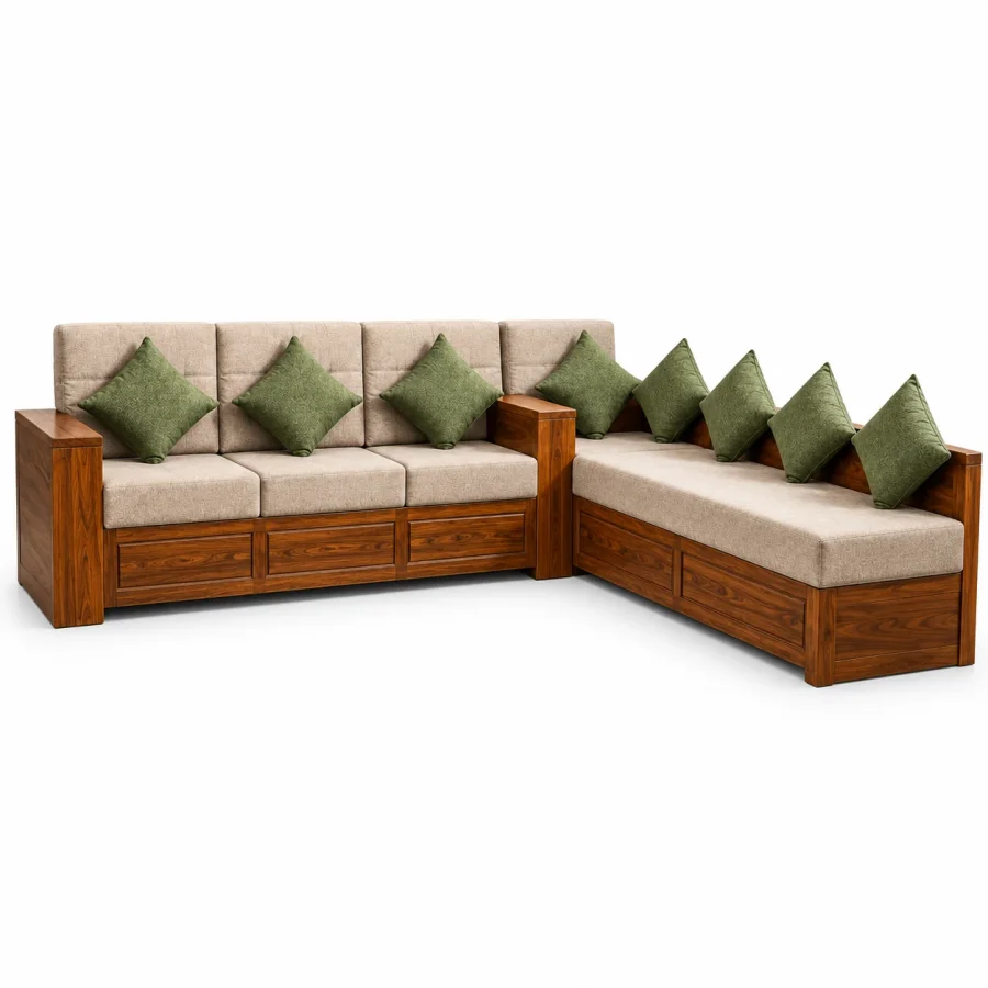 Sage Corner Sofa Set