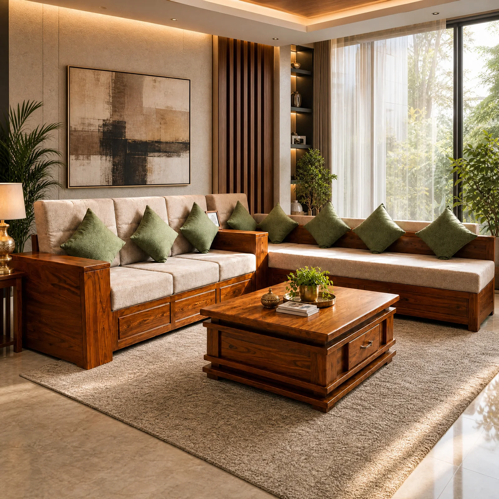 Sage Corner Sofa Set — photo 3