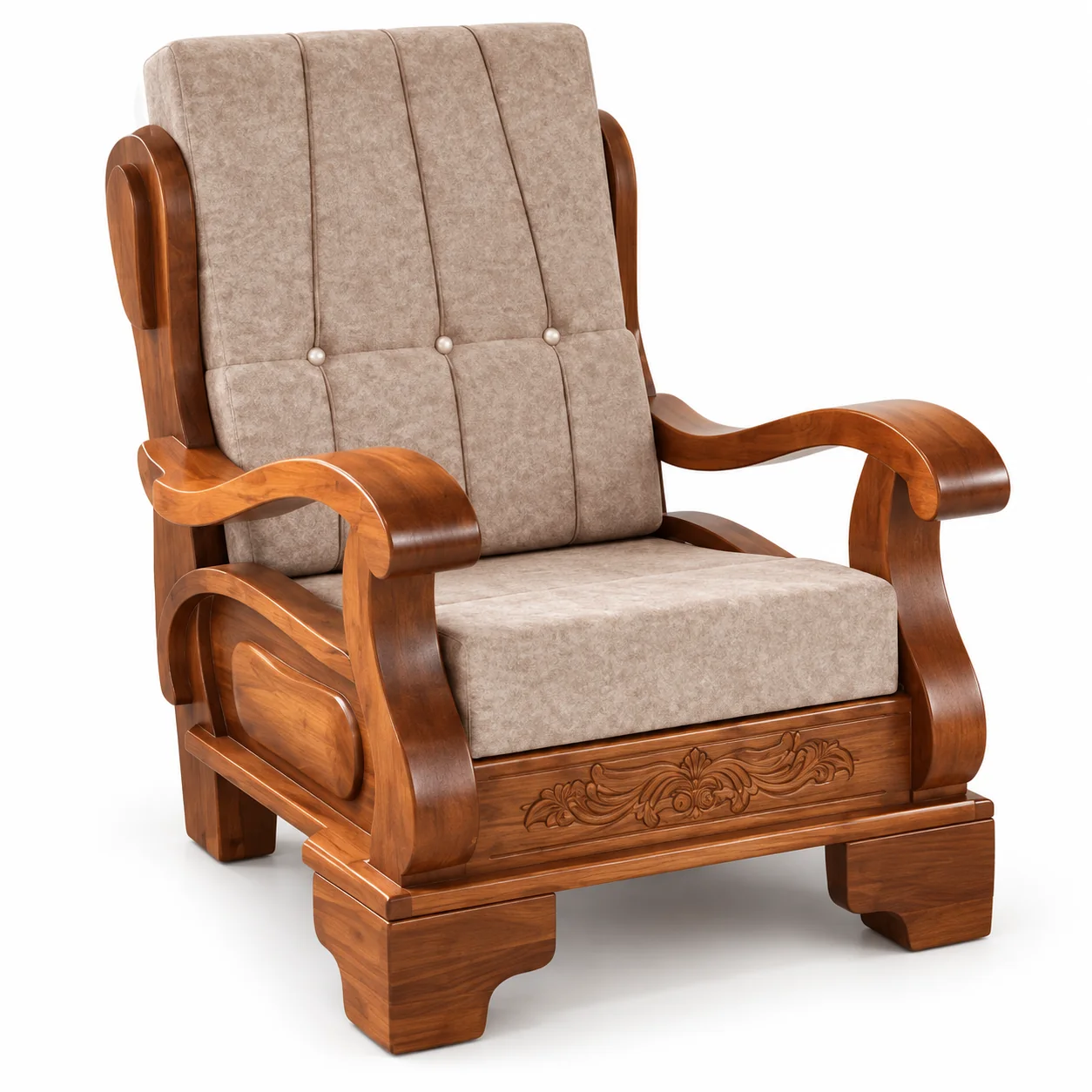 Florence Carved Sofa Set — photo 2