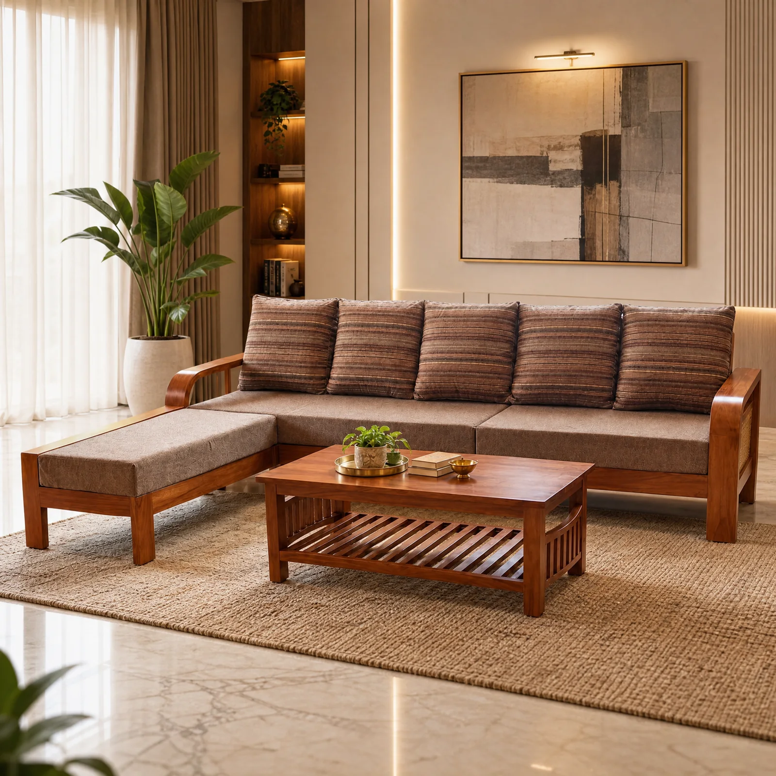 Hayes L-Shaped Sofa Set — photo 3