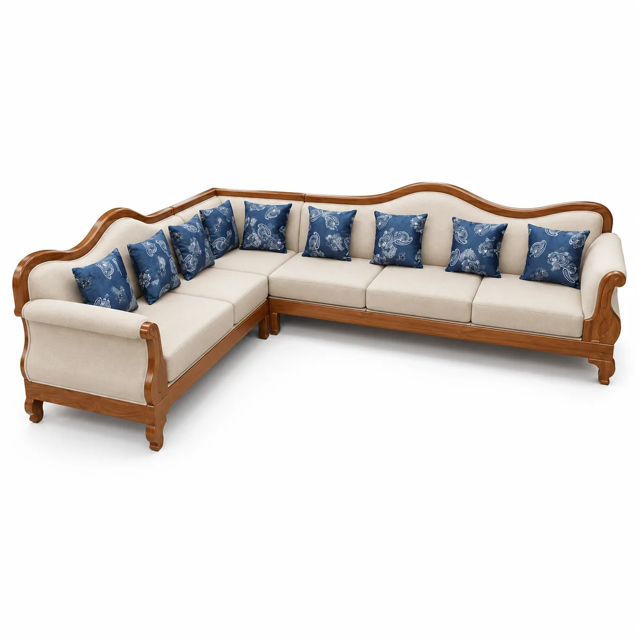 Valencia Carved Sectional — photo 2