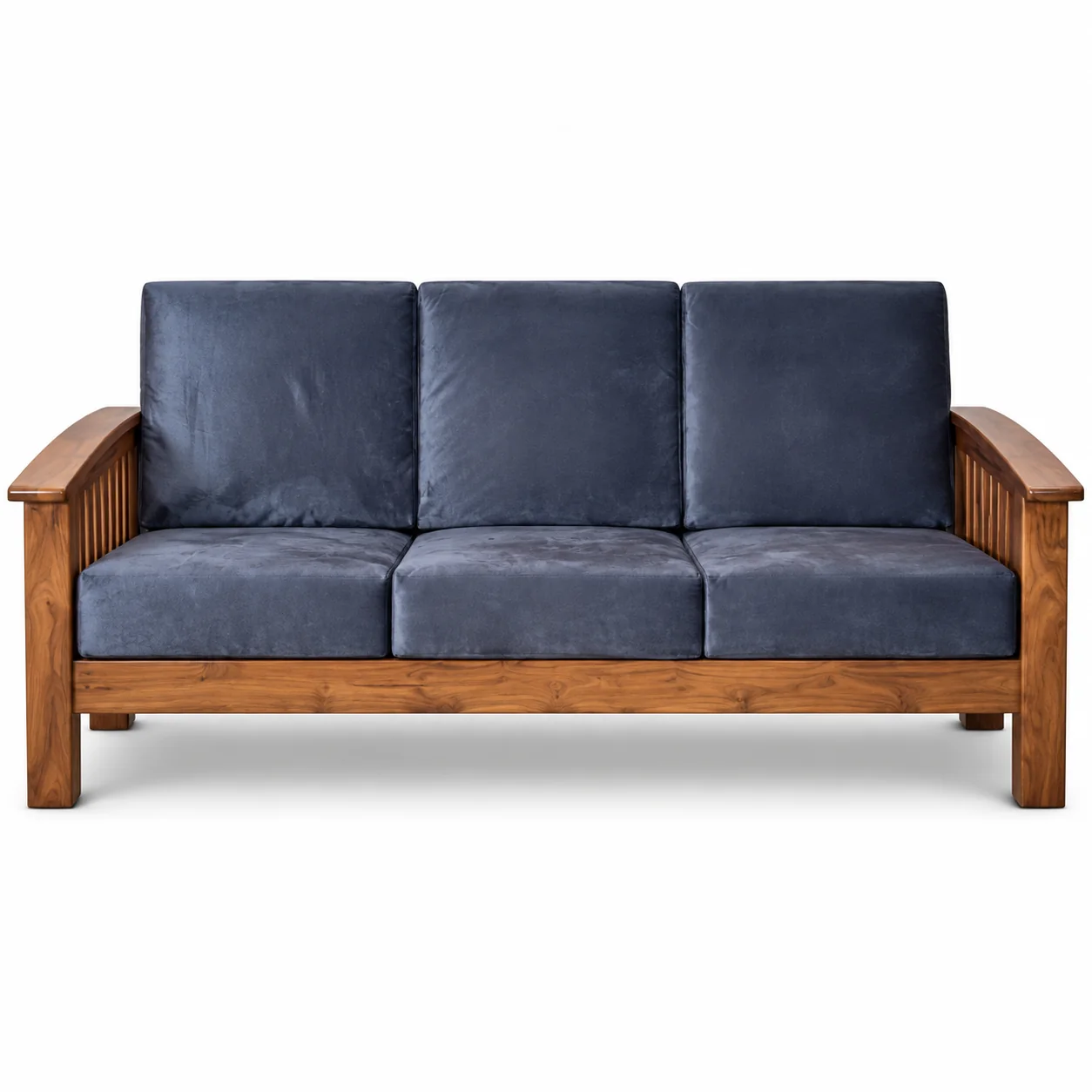 Marlowe Velvet Sofa Set — photo 1