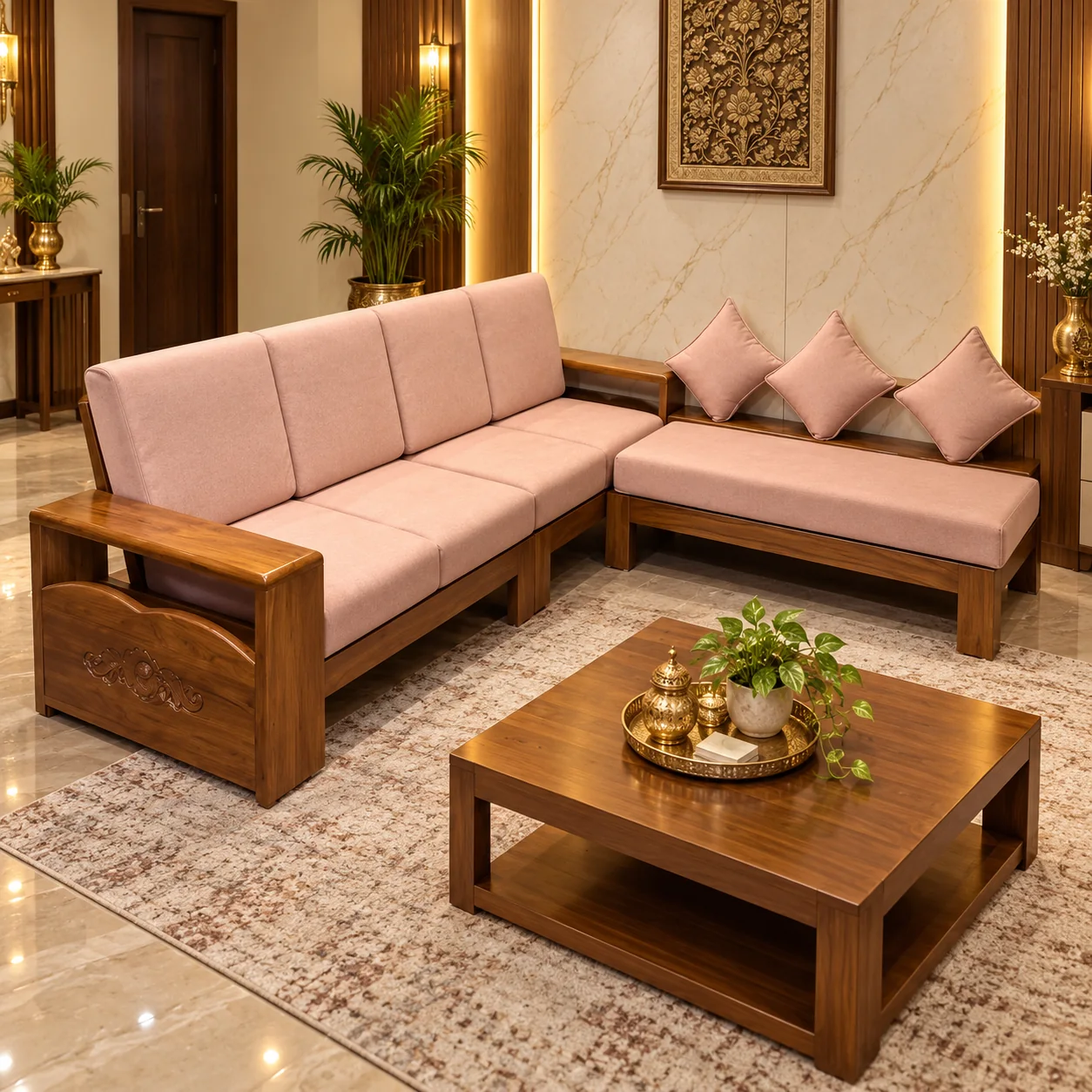 Rosa L-Shaped Sofa — photo 3