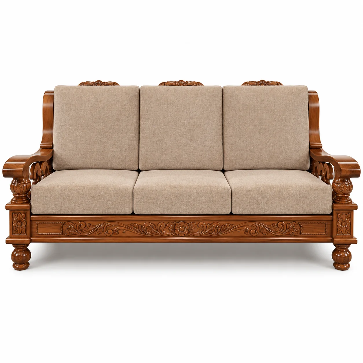 Versailles Carved Sofa Set — photo 1