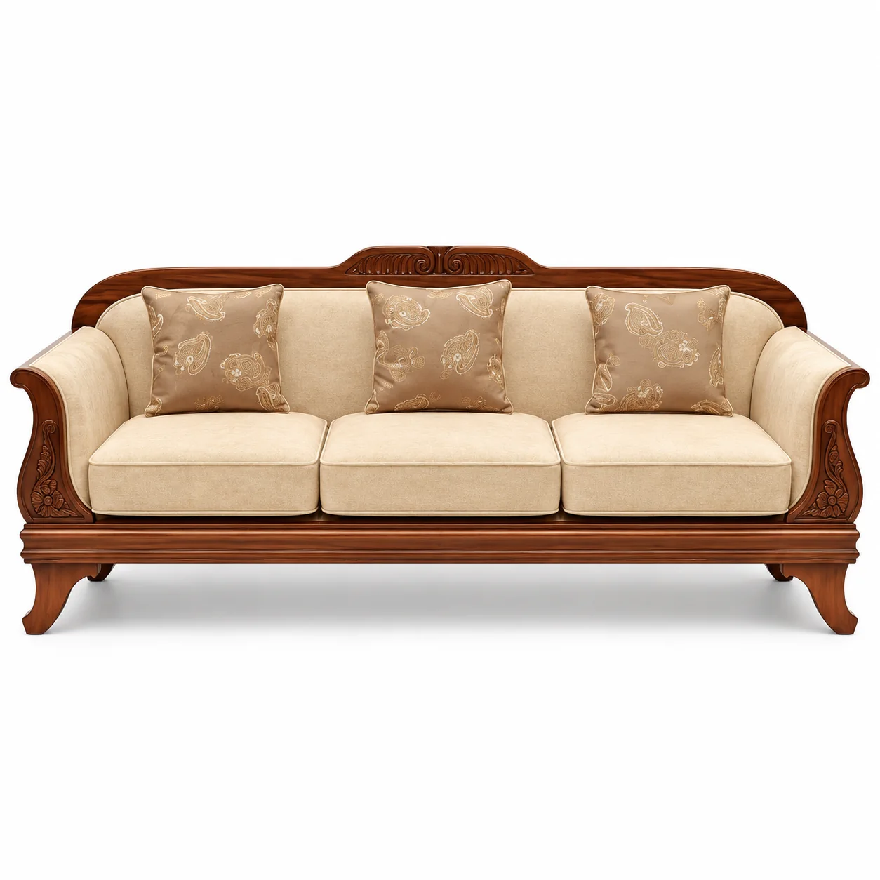 Windsor Carved Sofa Set — photo 1