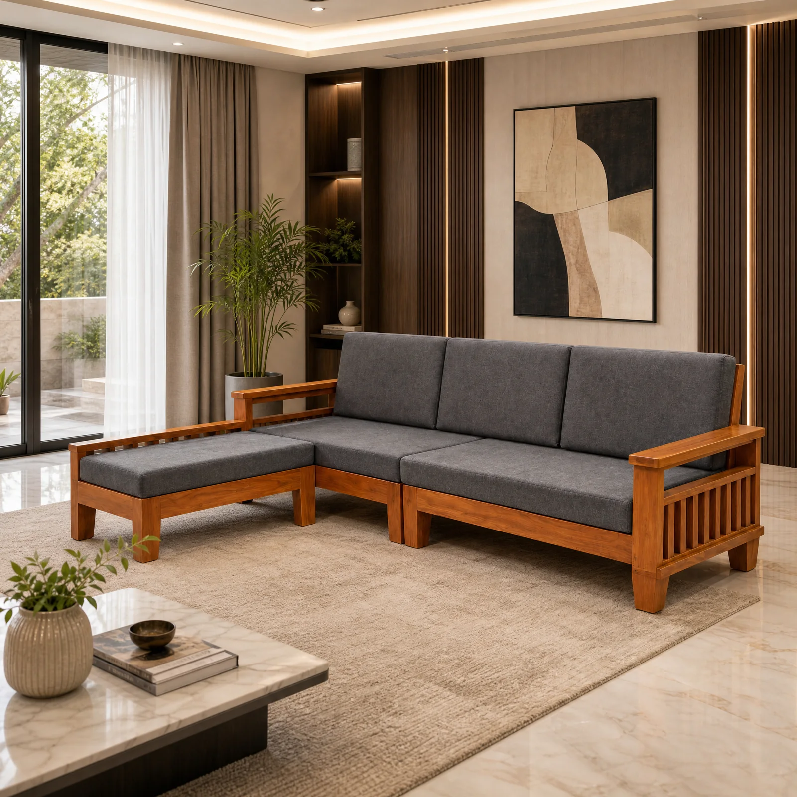 Onyx L-Shaped Sofa — photo 3